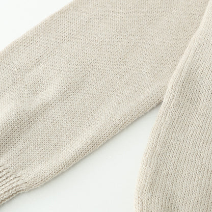 WOOL LINEN JUMPER KNIT