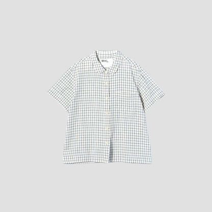 ROUGH COTTON LINEN SHIRT