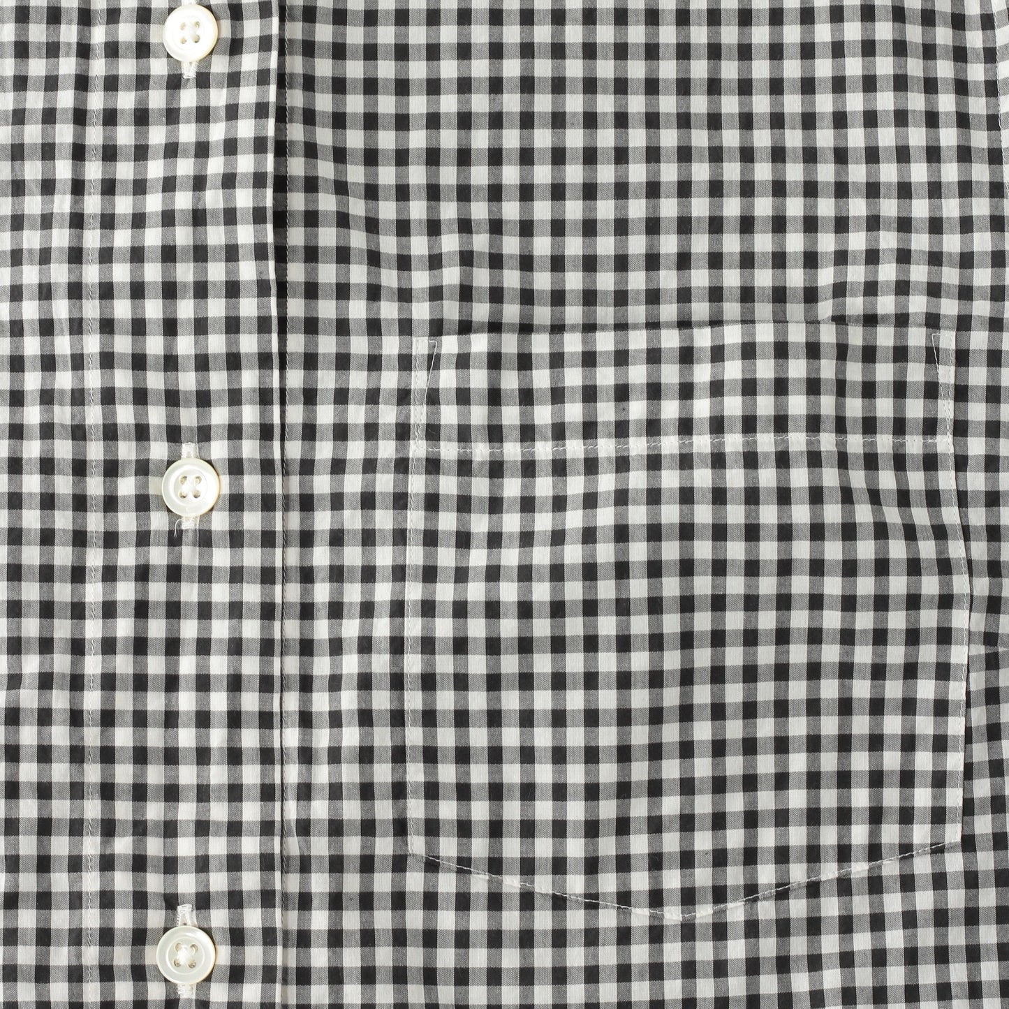 DRY GINGHAMCHECK COTTON SHIRT
