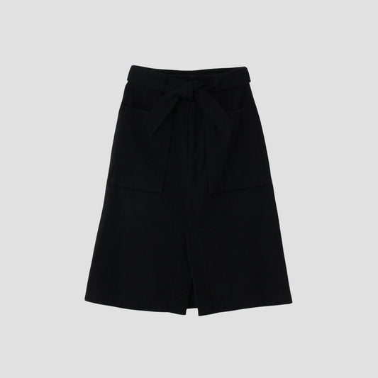 WOOL COTTON DRILL SKIRT