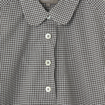 COTTON LINEN CHECK SHIRT