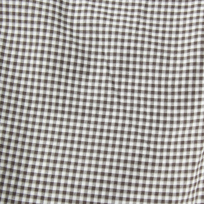 COTTON LINEN CHECK SHIRT