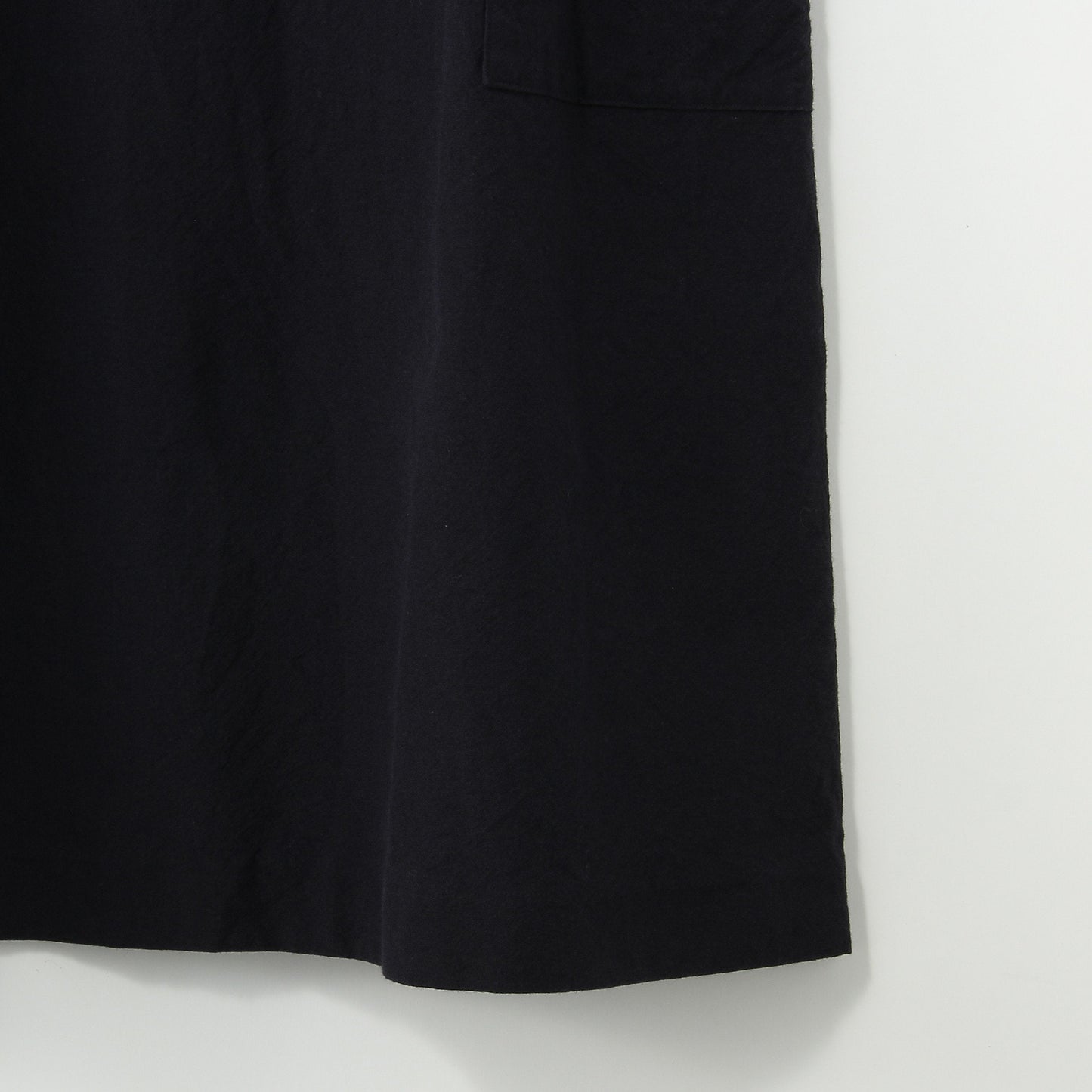WOOL COTTON PLAINWEAVE DRESS