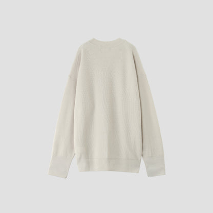 WORSTED WOOL KNIT