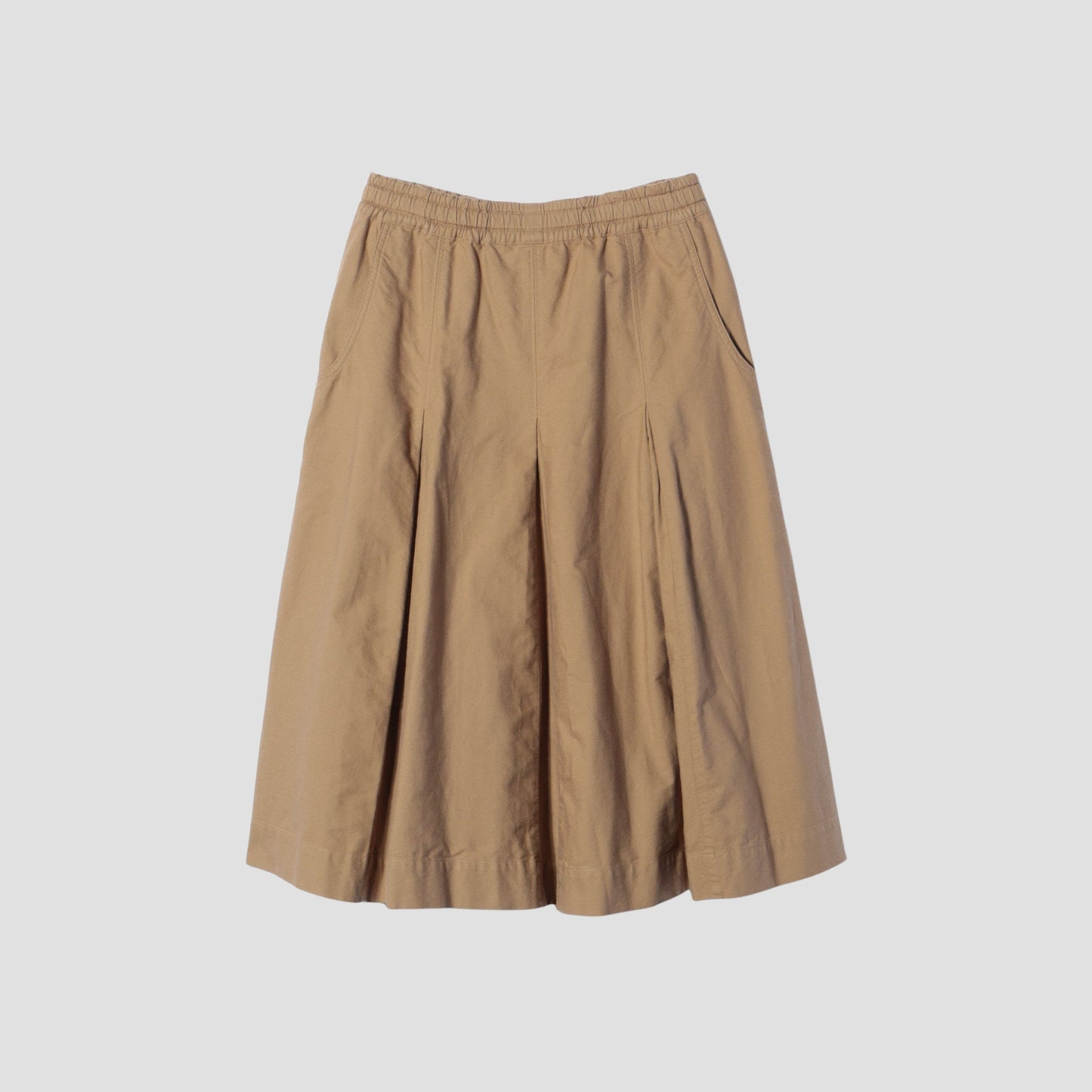 DRY COTTON OXFORD SKIRT