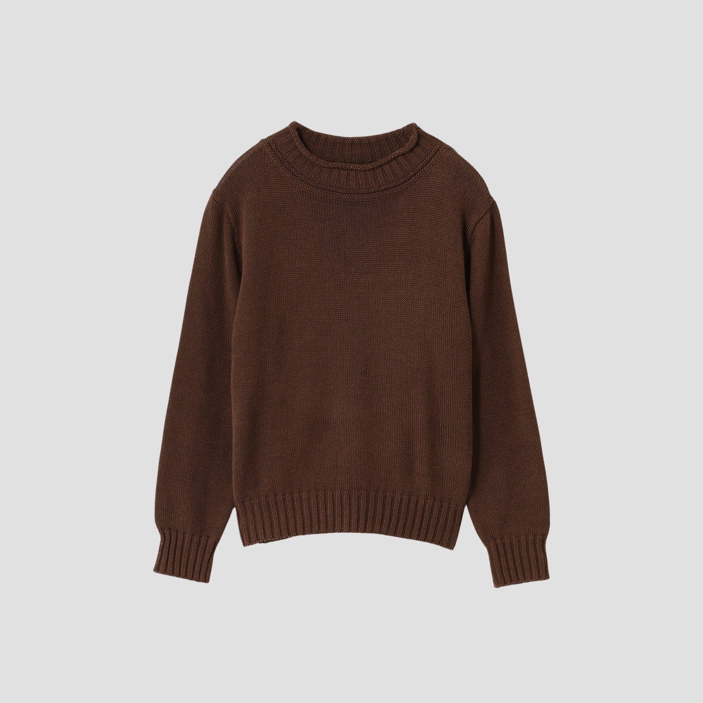 LINEN COTTON SILK JUMPER KNIT