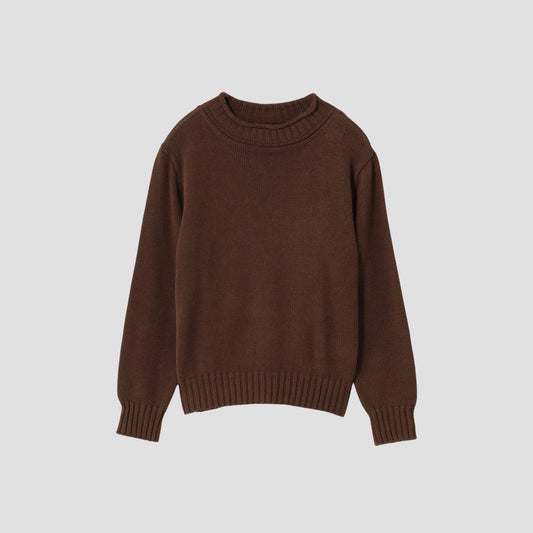 LINEN COTTON SILK JUMPER KNIT
