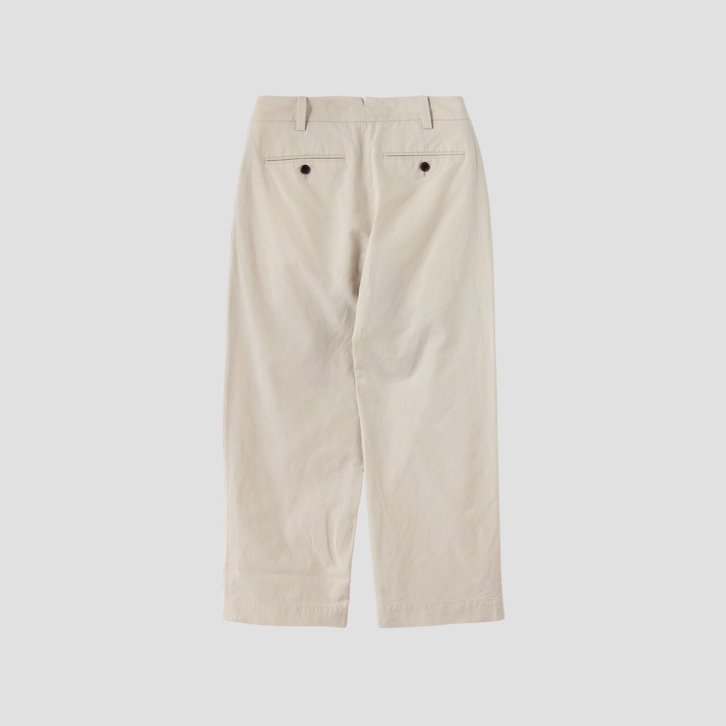 COTTON LINEN SILK TROUSERS