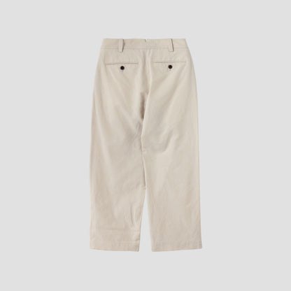 COTTON LINEN SILK TROUSERS