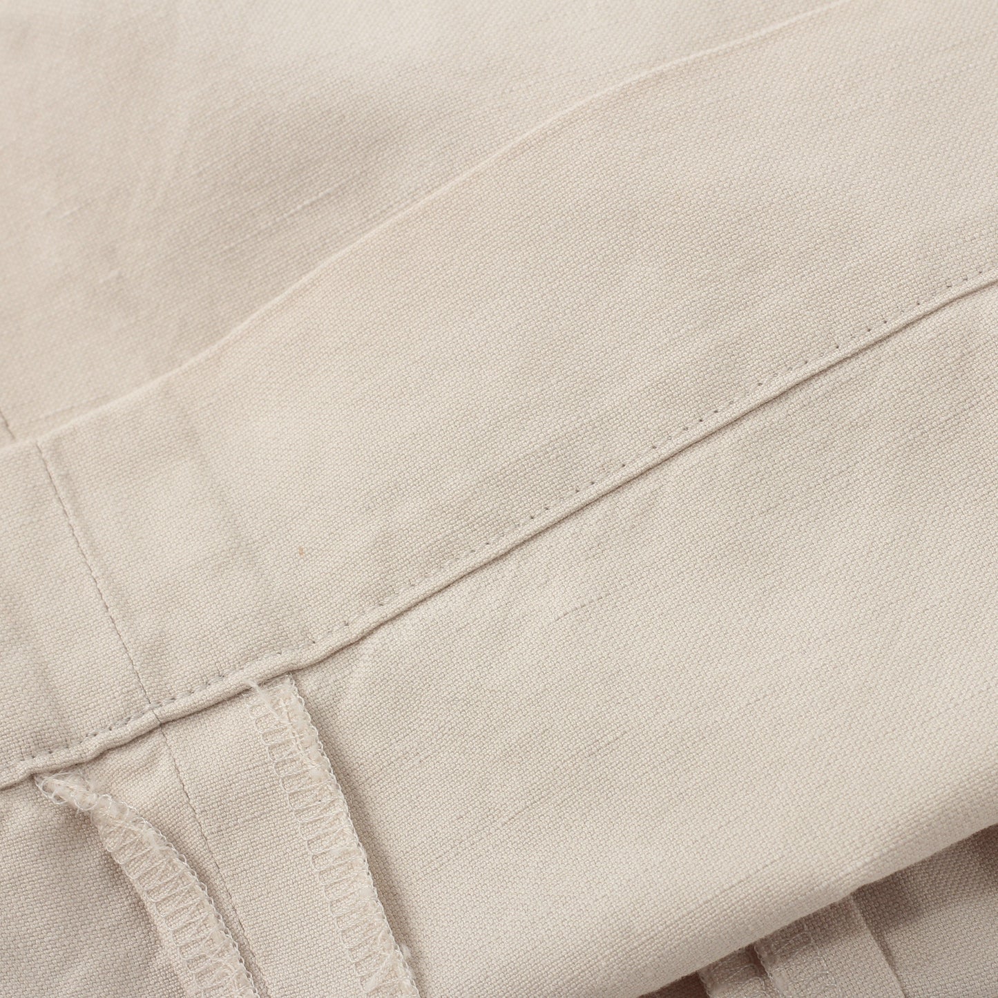 COTTON LINEN SILK TROUSERS