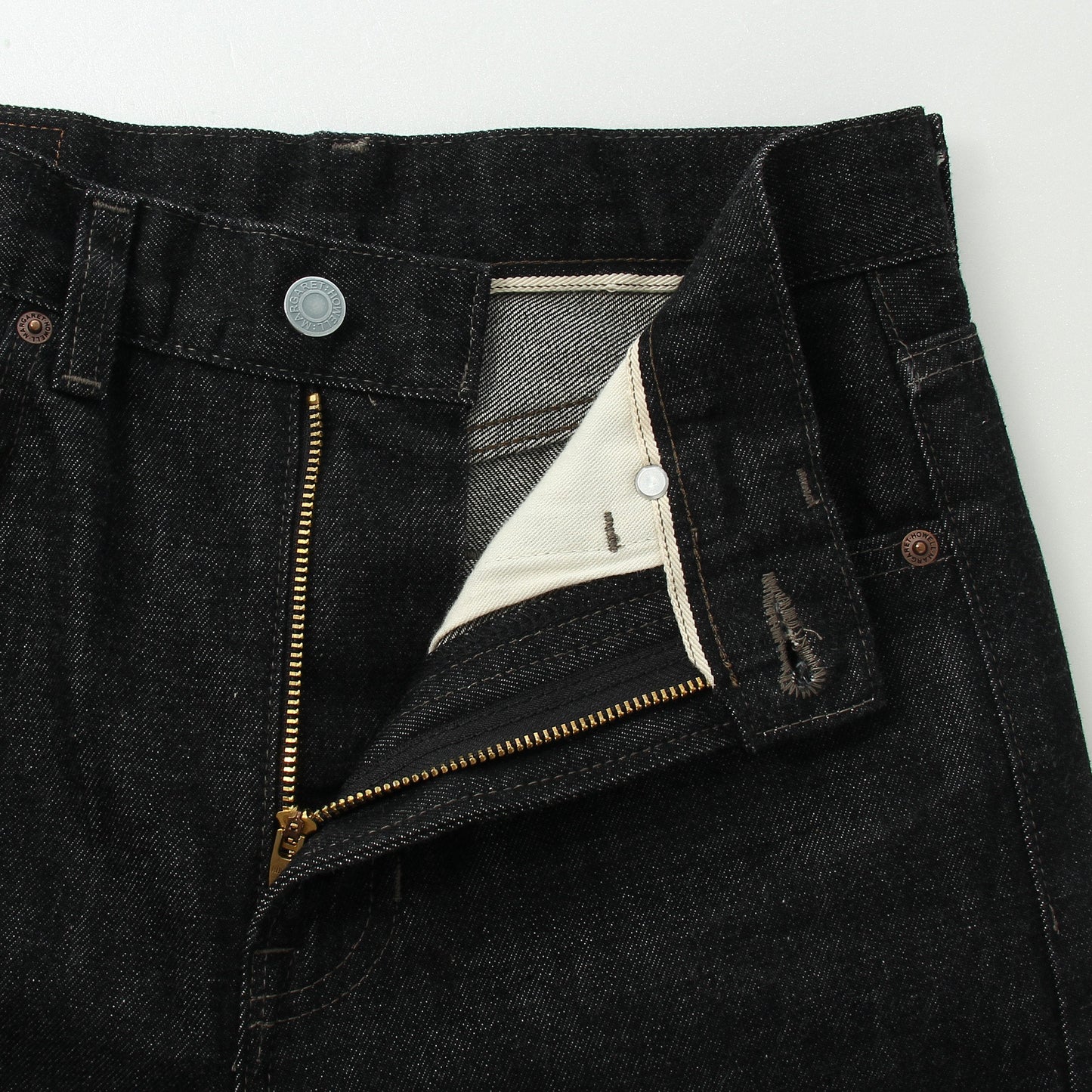 ORGANIC COTTON DENIM TROUSERS
