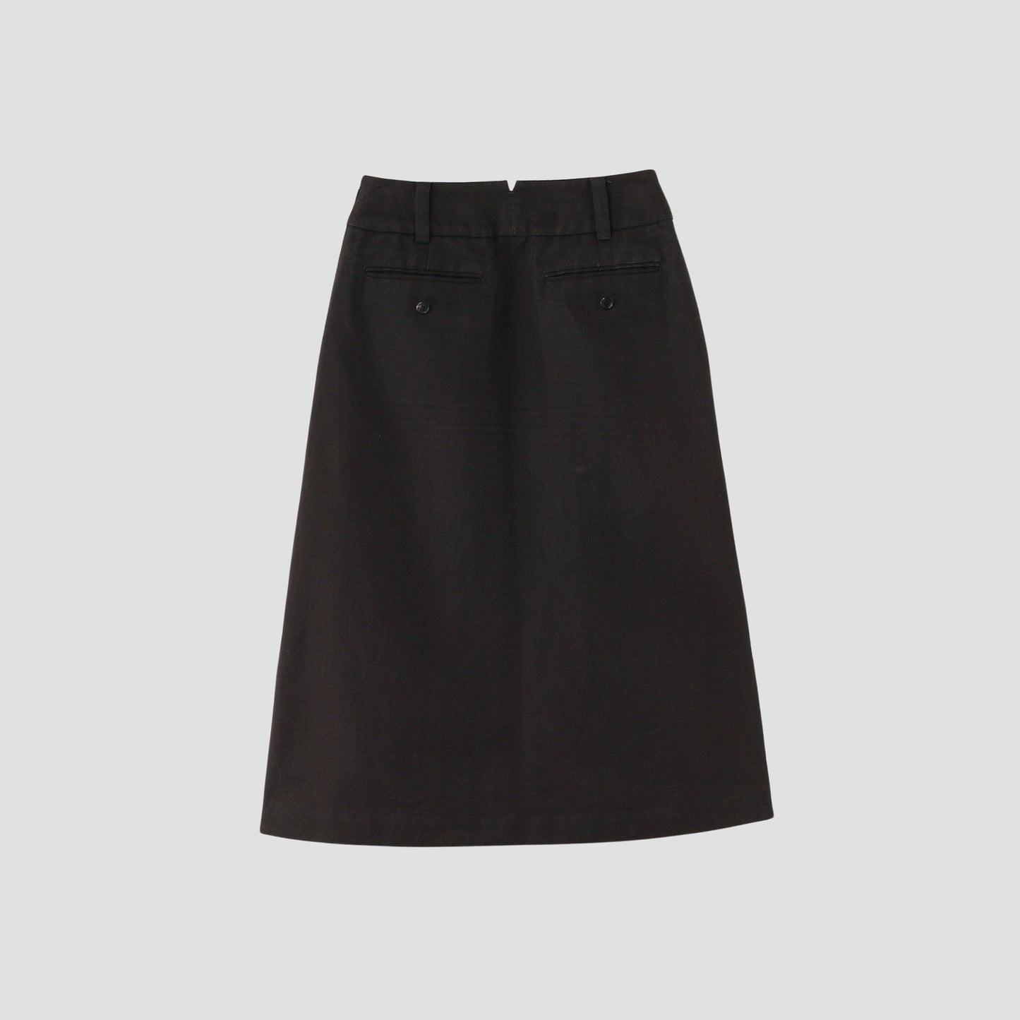 LINEN TWILL SKIRT
