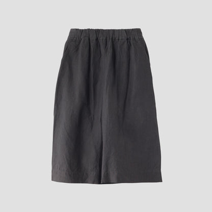 COATED LINEN PLAINWEAVE TROUSERS