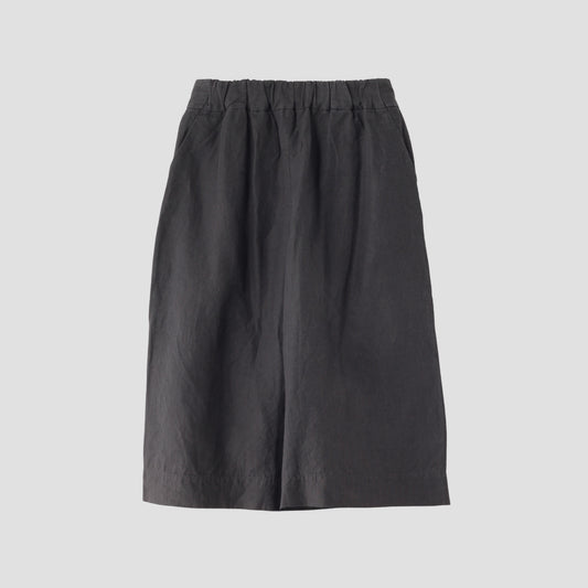 COATED LINEN PLAINWEAVE TROUSERS