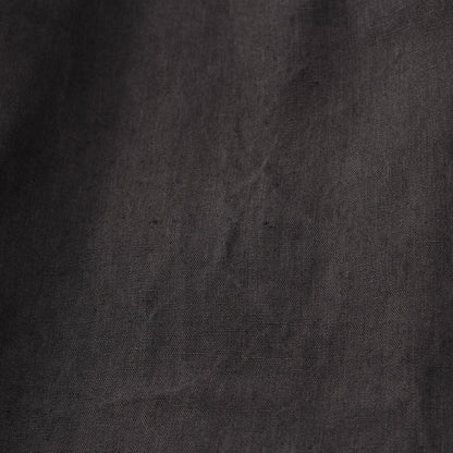 COATED LINEN PLAINWEAVE TROUSERS