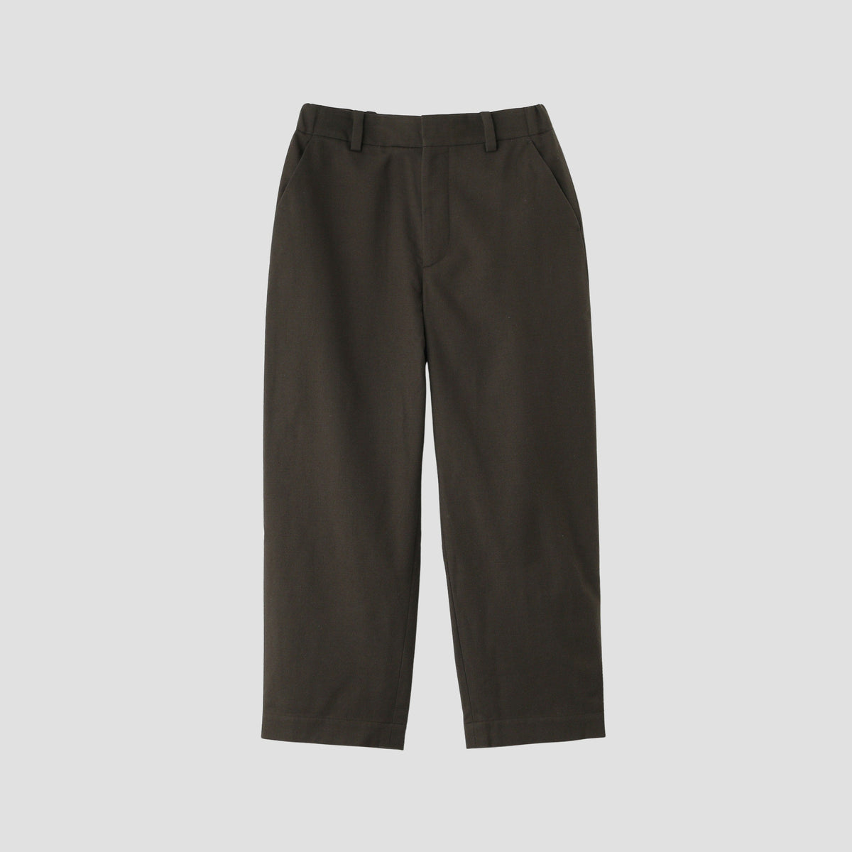 FLANNEL WOOL TROUSERS