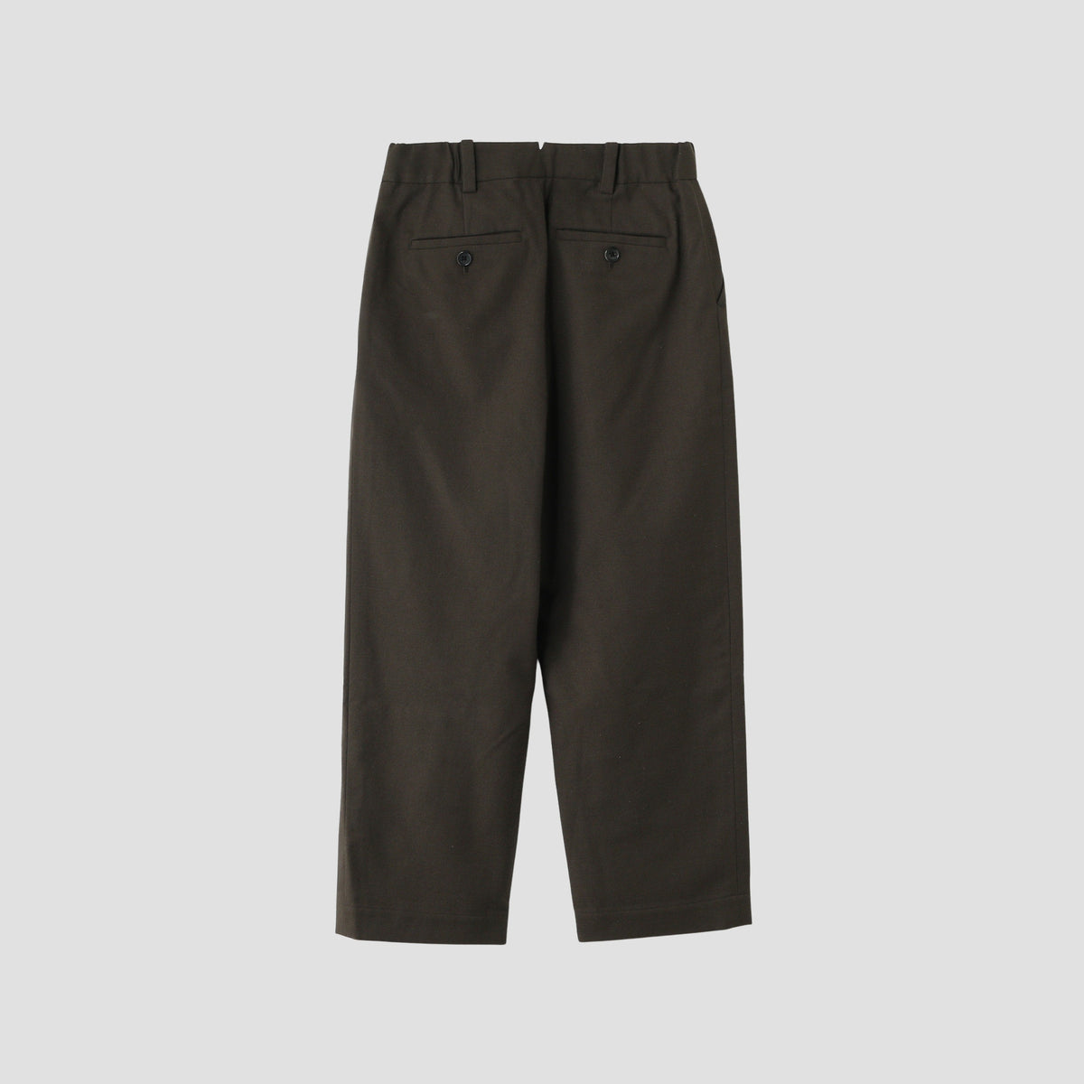 FLANNEL WOOL TROUSERS