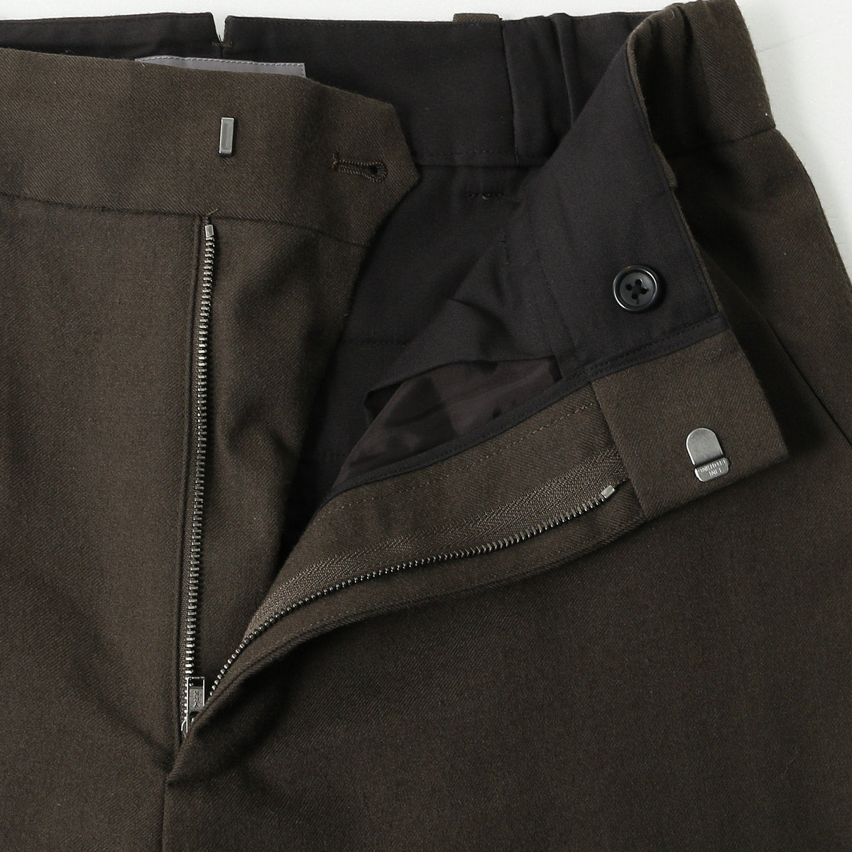 FLANNEL WOOL TROUSERS