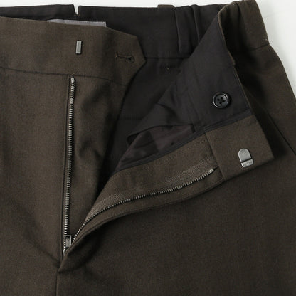 FLANNEL WOOL TROUSERS