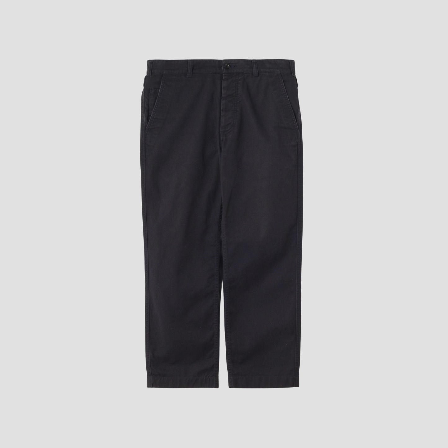 JAPANESE COTTON LINEN DRILL TROUSERS