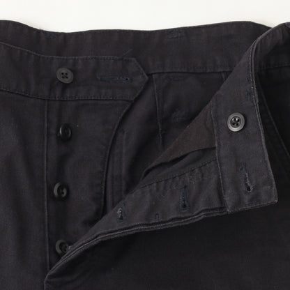 JAPANESE COTTON LINEN DRILL TROUSERS