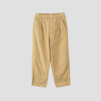 WASHED COTTON DRILL TROUSERS