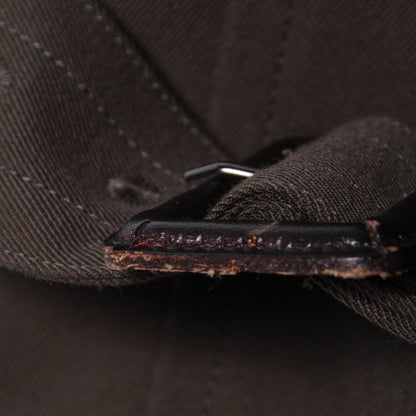 WOOL COTTON GABARDINE COAT