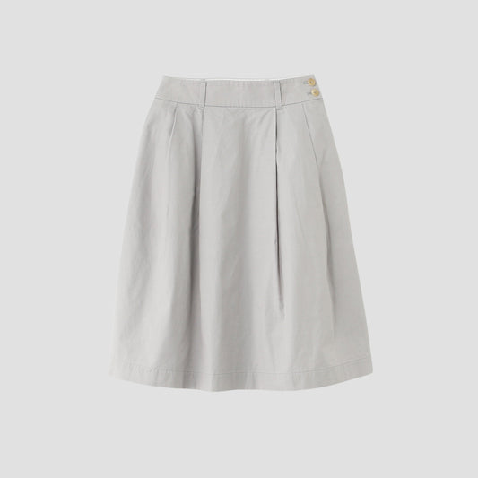 COTTON OXFORD SKIRT