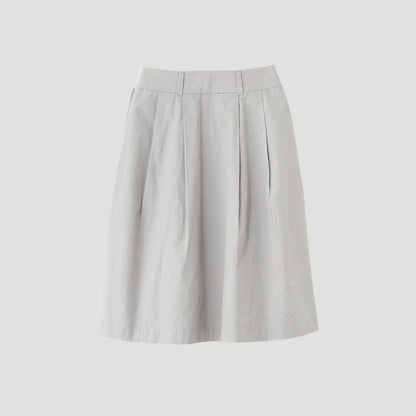 COTTON OXFORD SKIRT