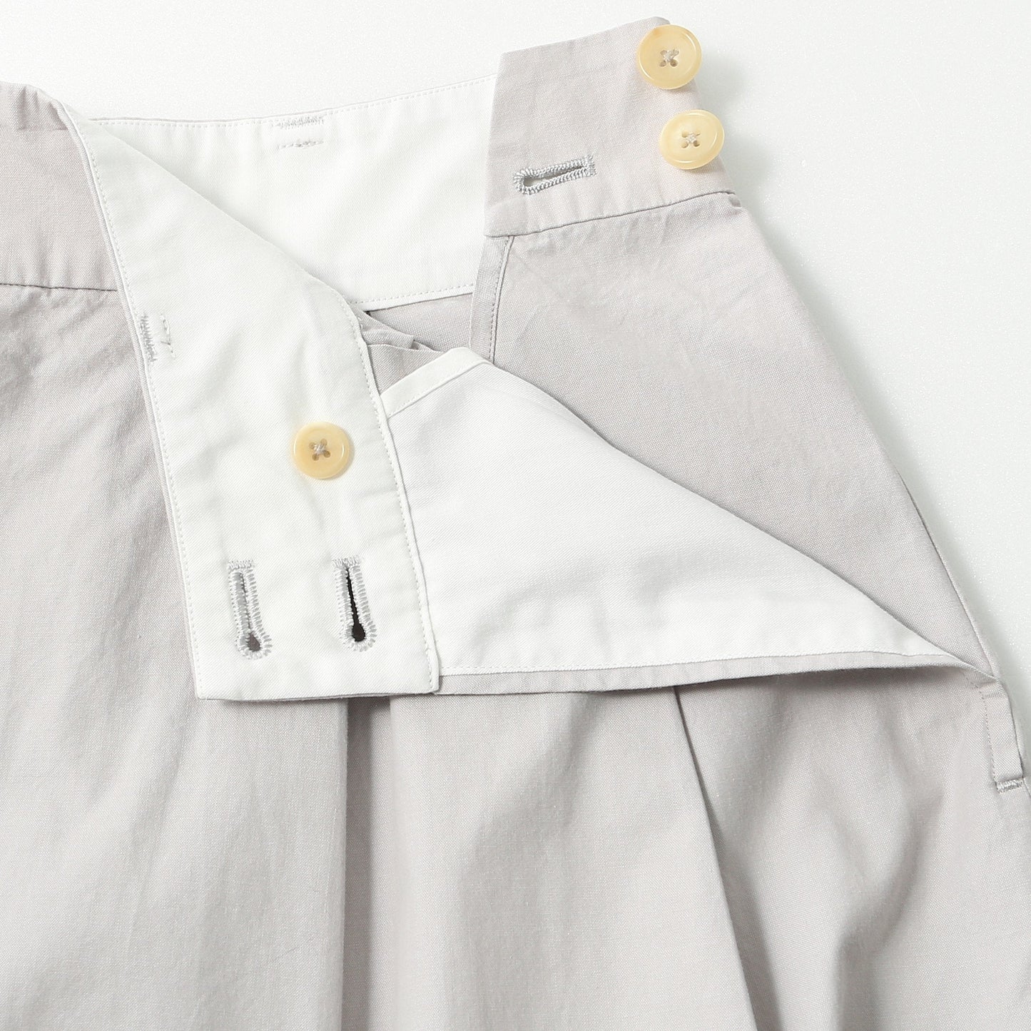 COTTON OXFORD SKIRT