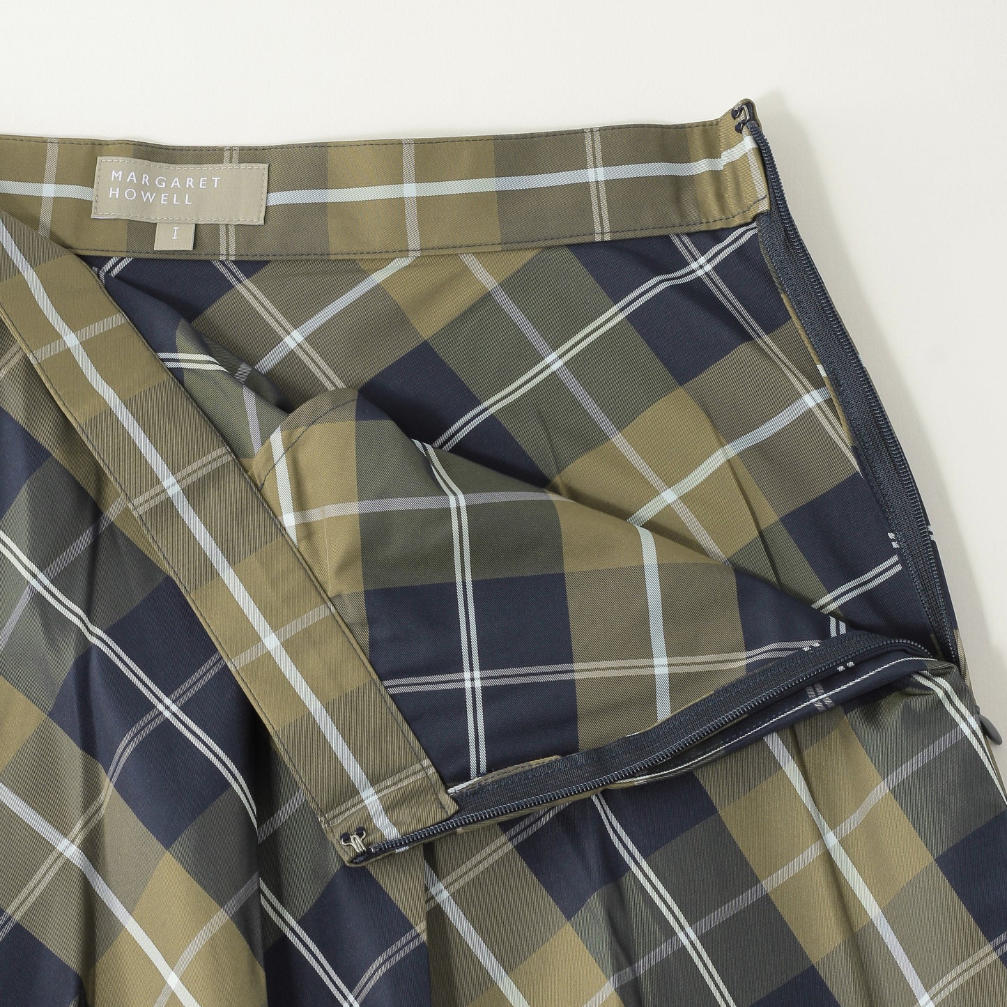 WINDOWPANE CHECK SKIRT
