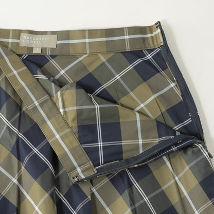 WINDOWPANE CHECK SKIRT