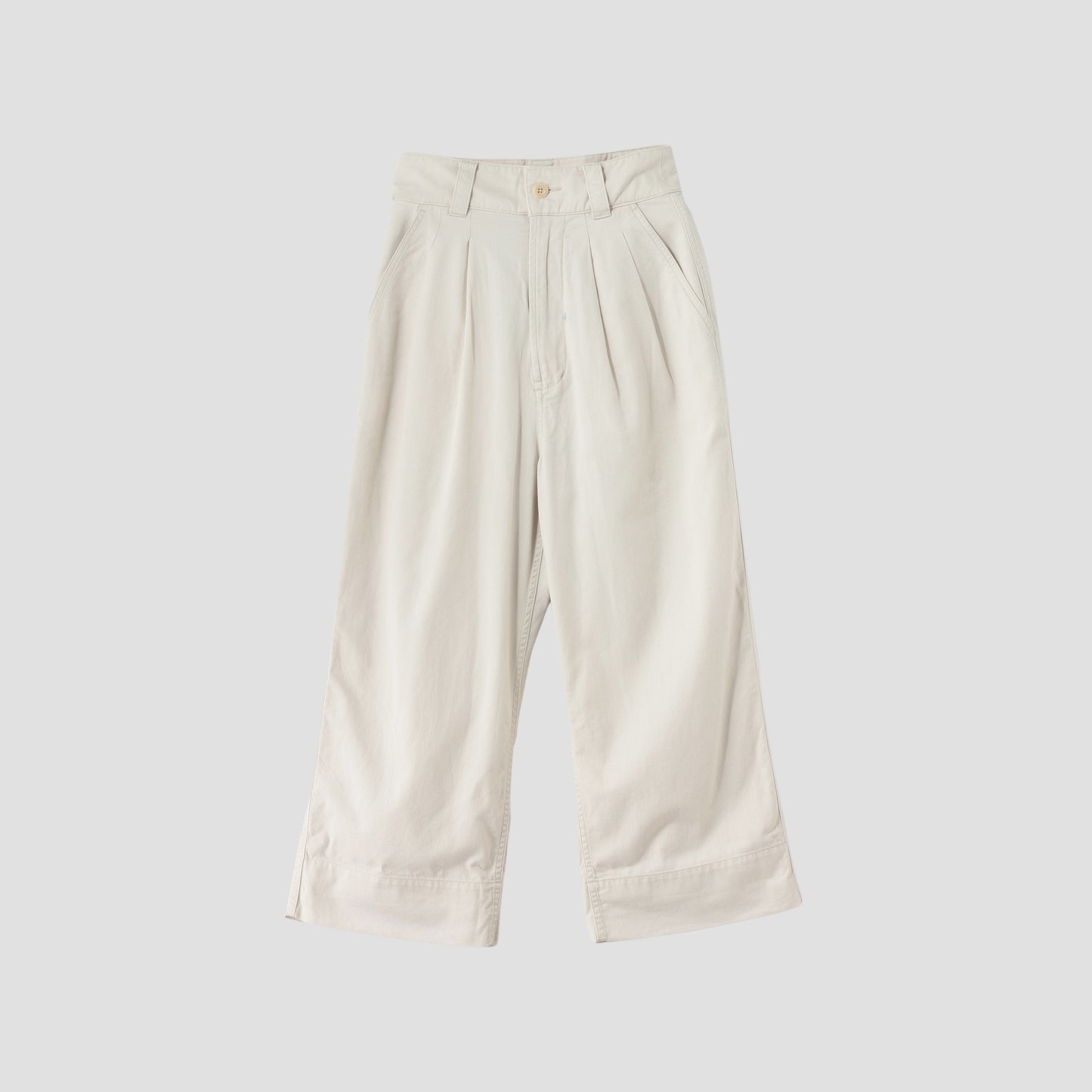 LIGHT ORGANIC COTTON DRILL TROUSERS