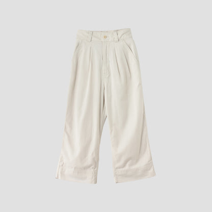 LIGHT ORGANIC COTTON DRILL TROUSERS