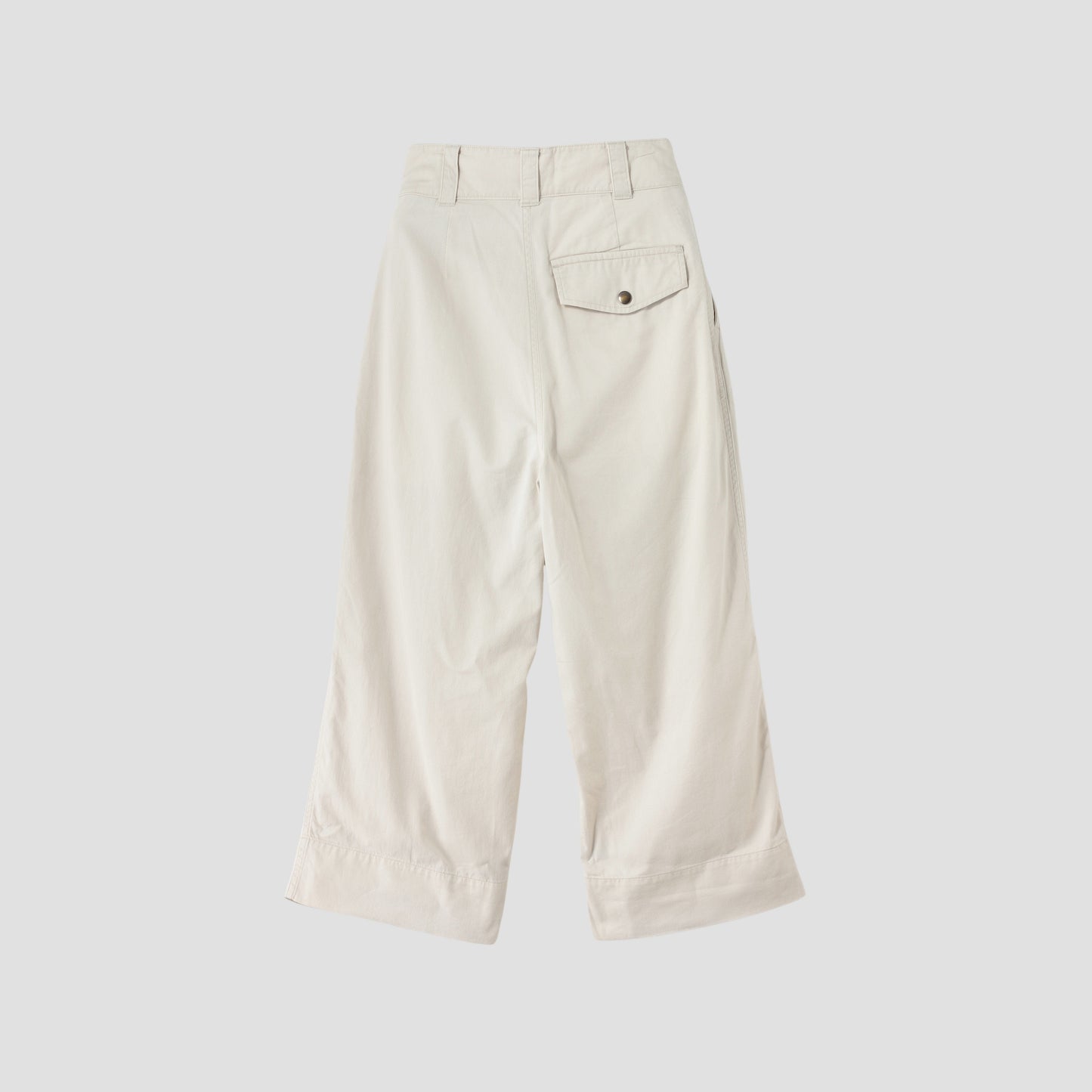 LIGHT ORGANIC COTTON DRILL TROUSERS