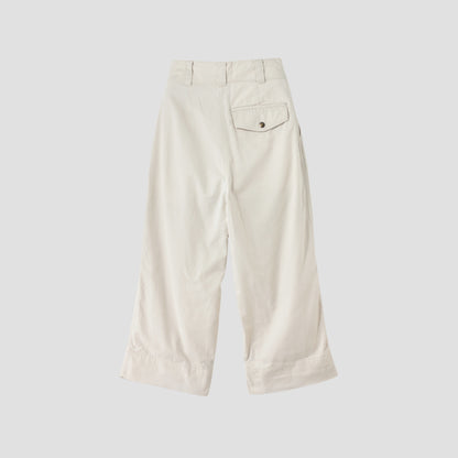 LIGHT ORGANIC COTTON DRILL TROUSERS