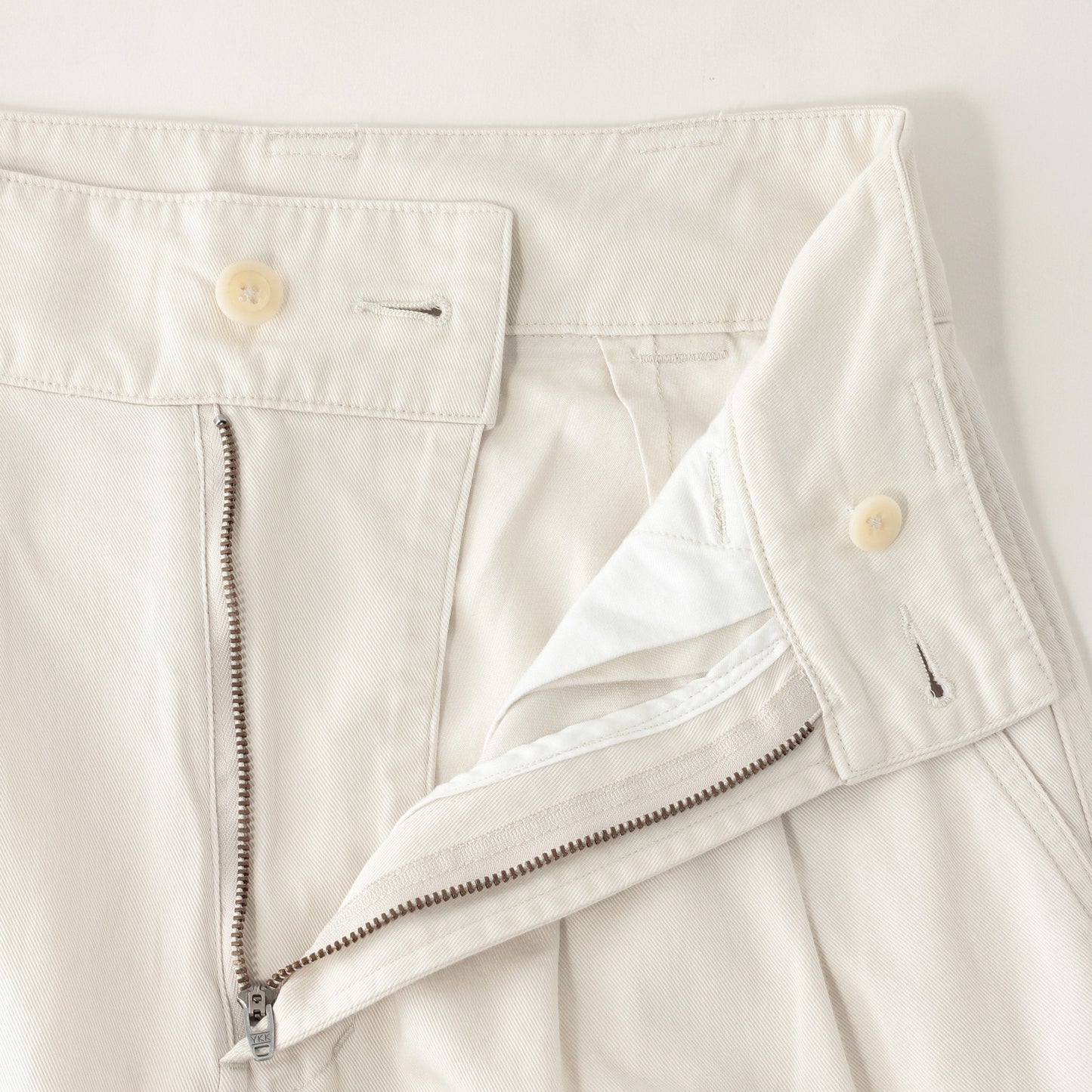 LIGHT ORGANIC COTTON DRILL TROUSERS