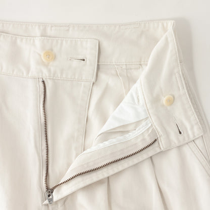 LIGHT ORGANIC COTTON DRILL TROUSERS