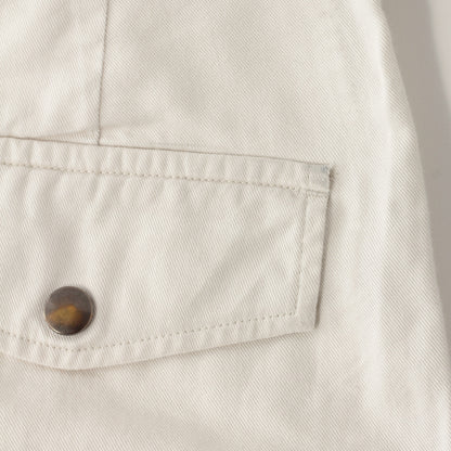 LIGHT ORGANIC COTTON DRILL TROUSERS