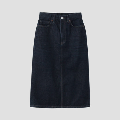 AUTHENTIC BLUE DENIM SKIRT