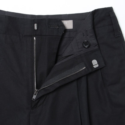 BRUSHED COTTON TWILL TROUSERS