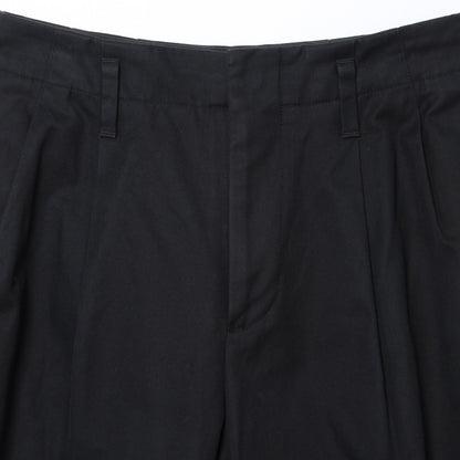 BRUSHED COTTON TWILL TROUSERS