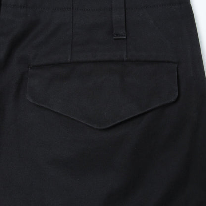 BRUSHED COTTON TWILL TROUSERS