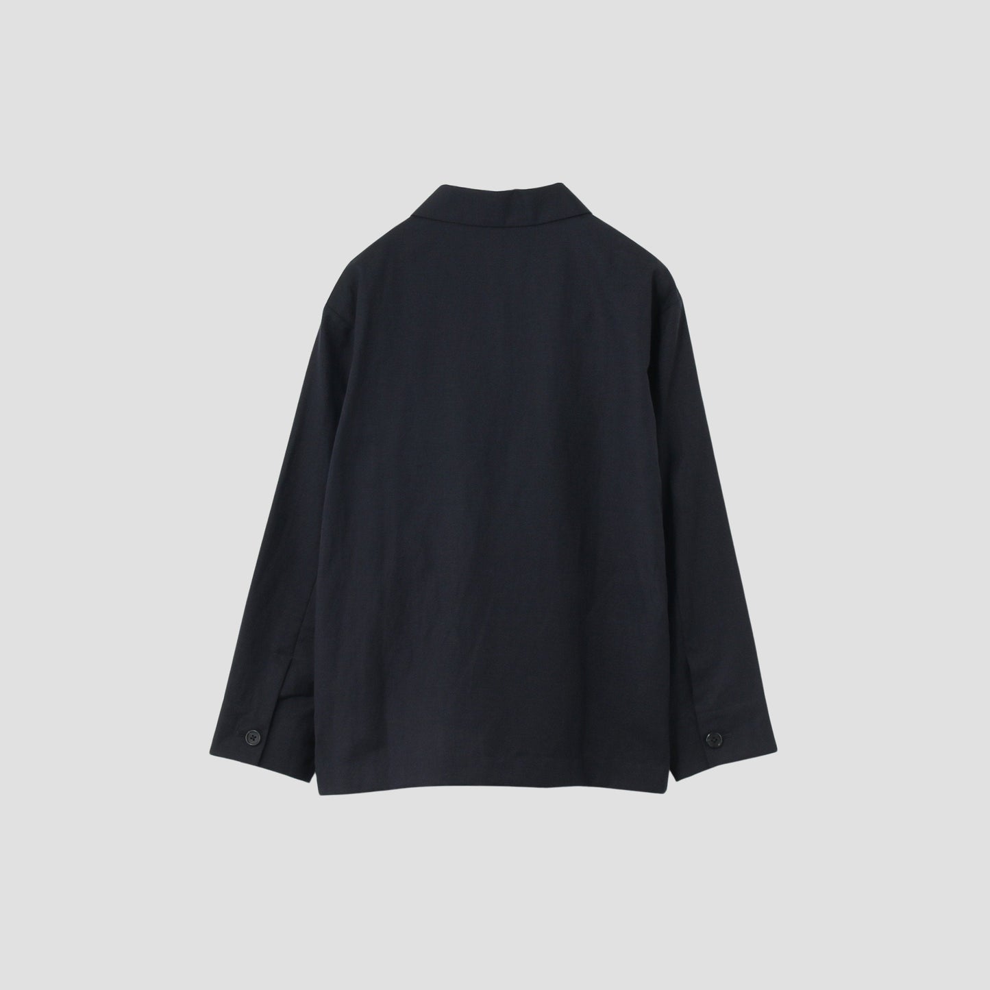 WOOL LINEN PLAINWEAVE BLOUSON