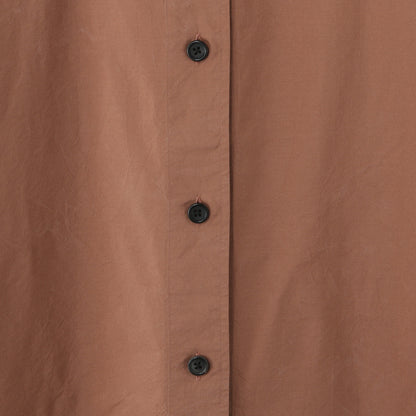 COTTON SILK POPLIN DRESS