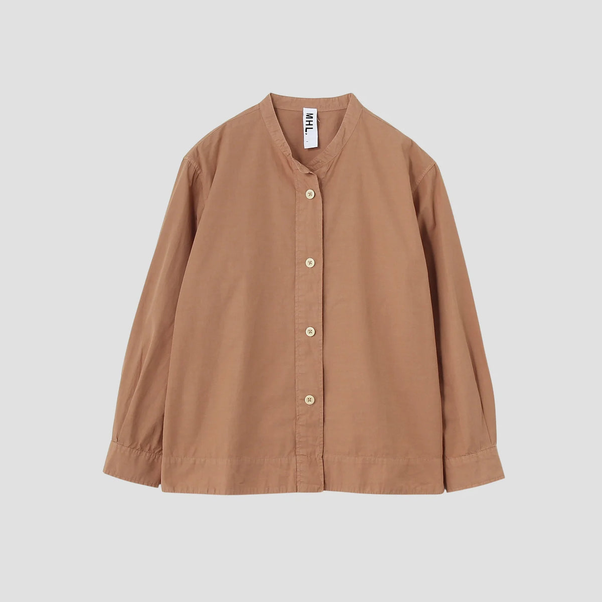 COMPACT COTTON POPLIN SHIRT