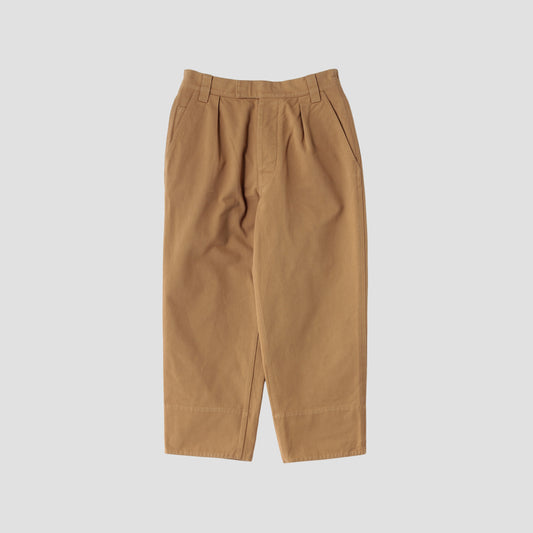 WASHED COTTON DRILL TROUSERS
