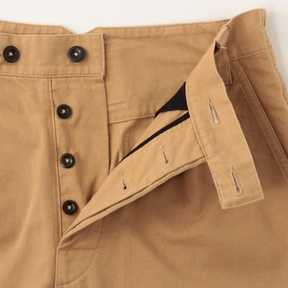 WASHED COTTON DRILL TROUSERS