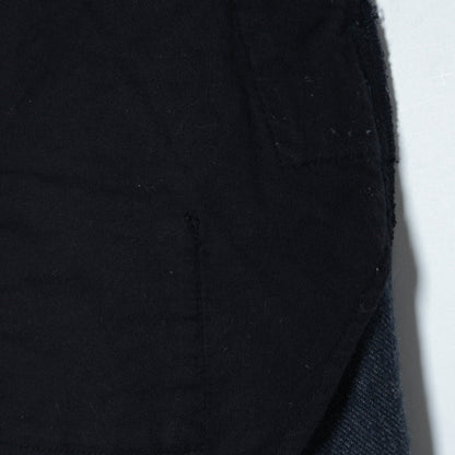 WOOL COTTON SERGE TROUSERS