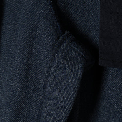 WOOL COTTON SERGE TROUSERS
